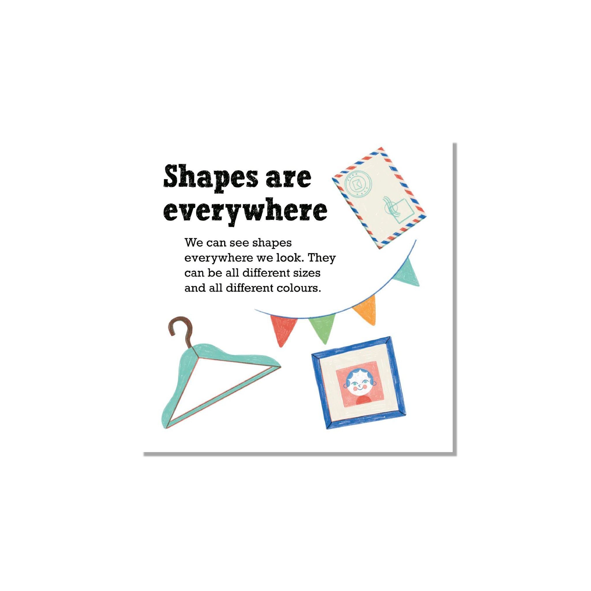 كلمات رياضيات للأطفال الصغار: الأشكال