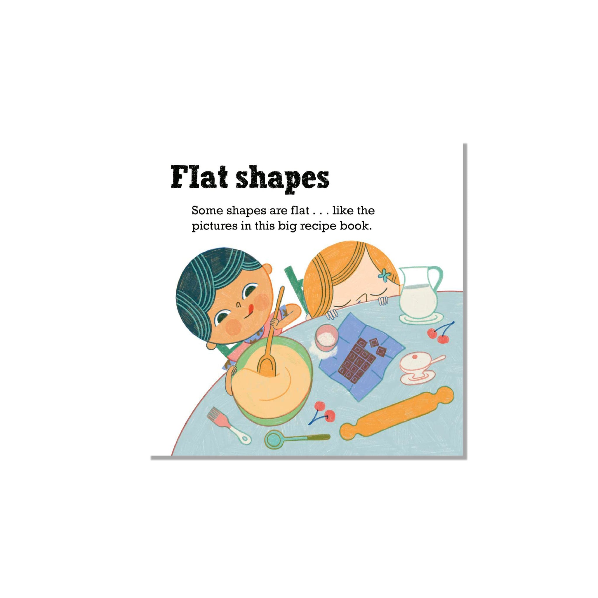 كلمات رياضيات للأطفال الصغار: الأشكال