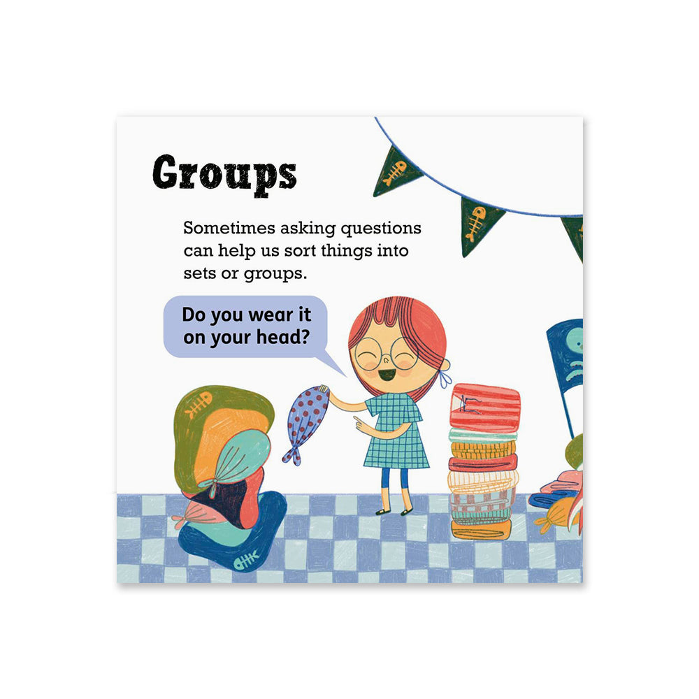 كلمات الرياضيات للأطفال الصغار: الفرز