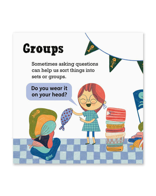 كلمات الرياضيات للأطفال الصغار: الفرز