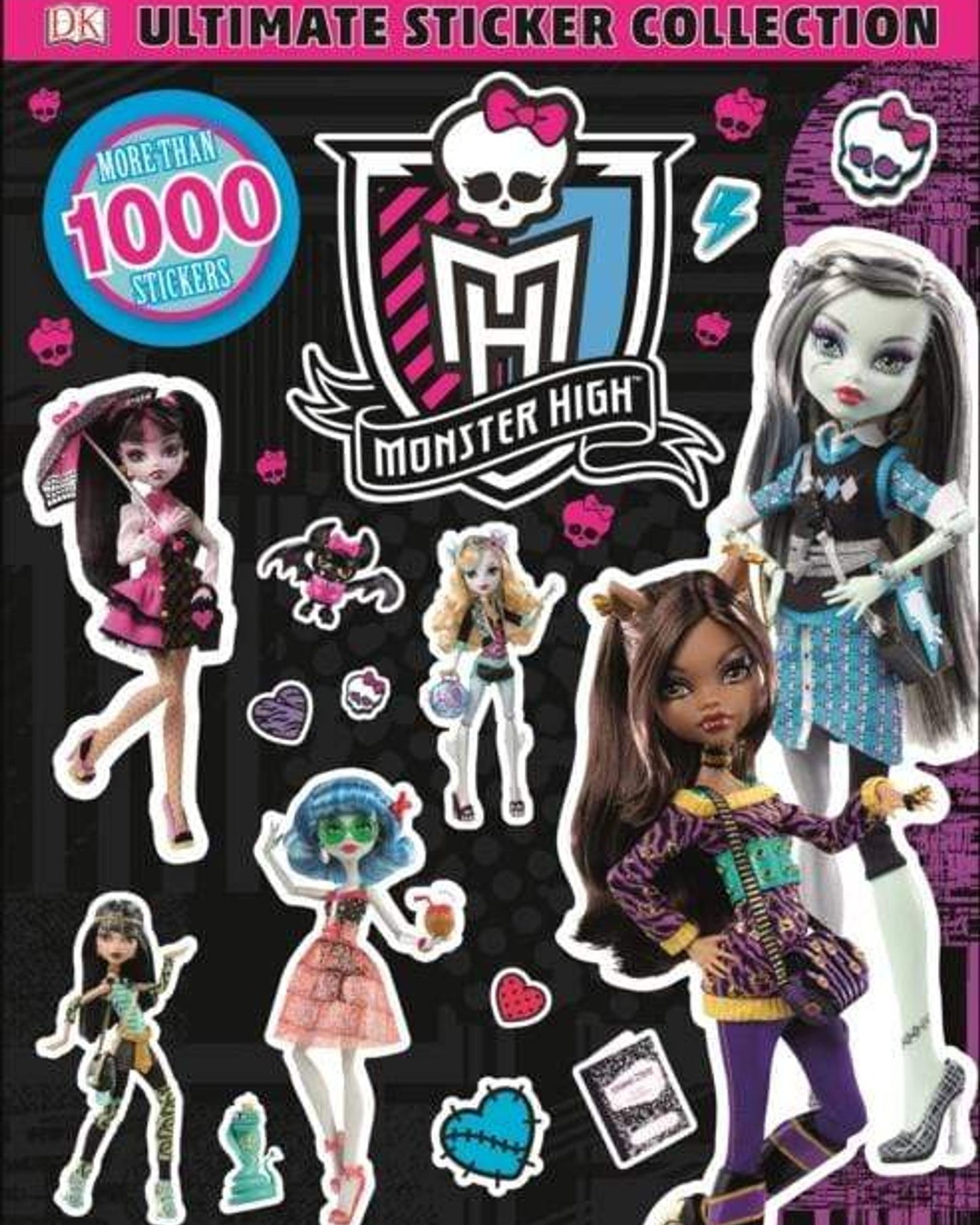 مجموعة ملصقات مونستر هاي النهائية