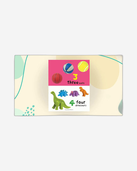 الأرقام والألوان والأشكال