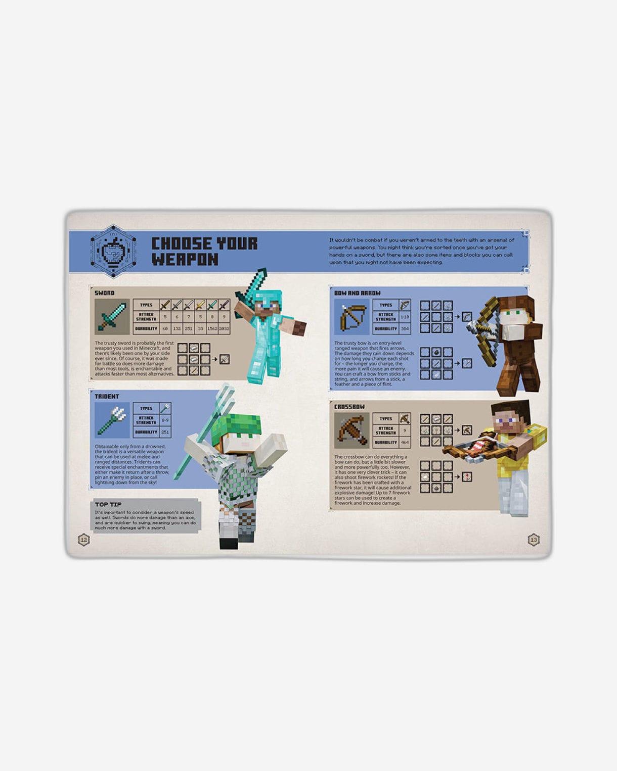 دليل القتال الرسمي الجديد كليًا في Minecraft