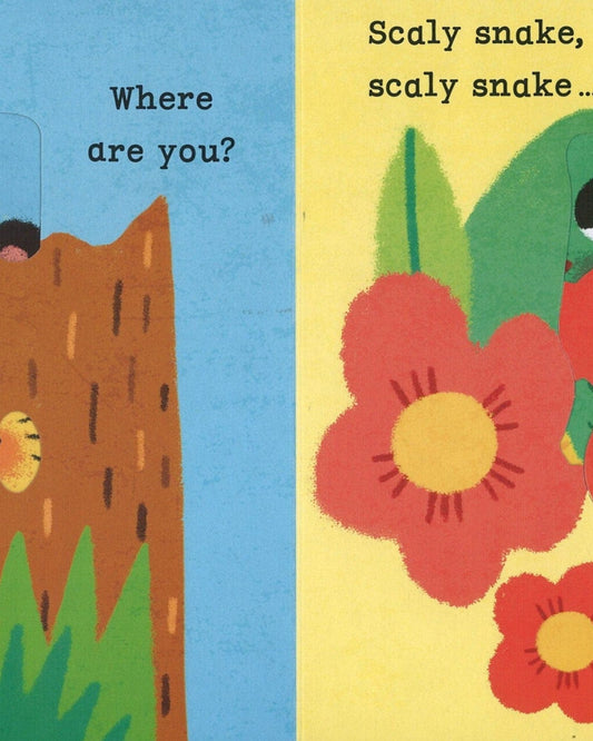 أسد، أسد، لعبة الغميضة