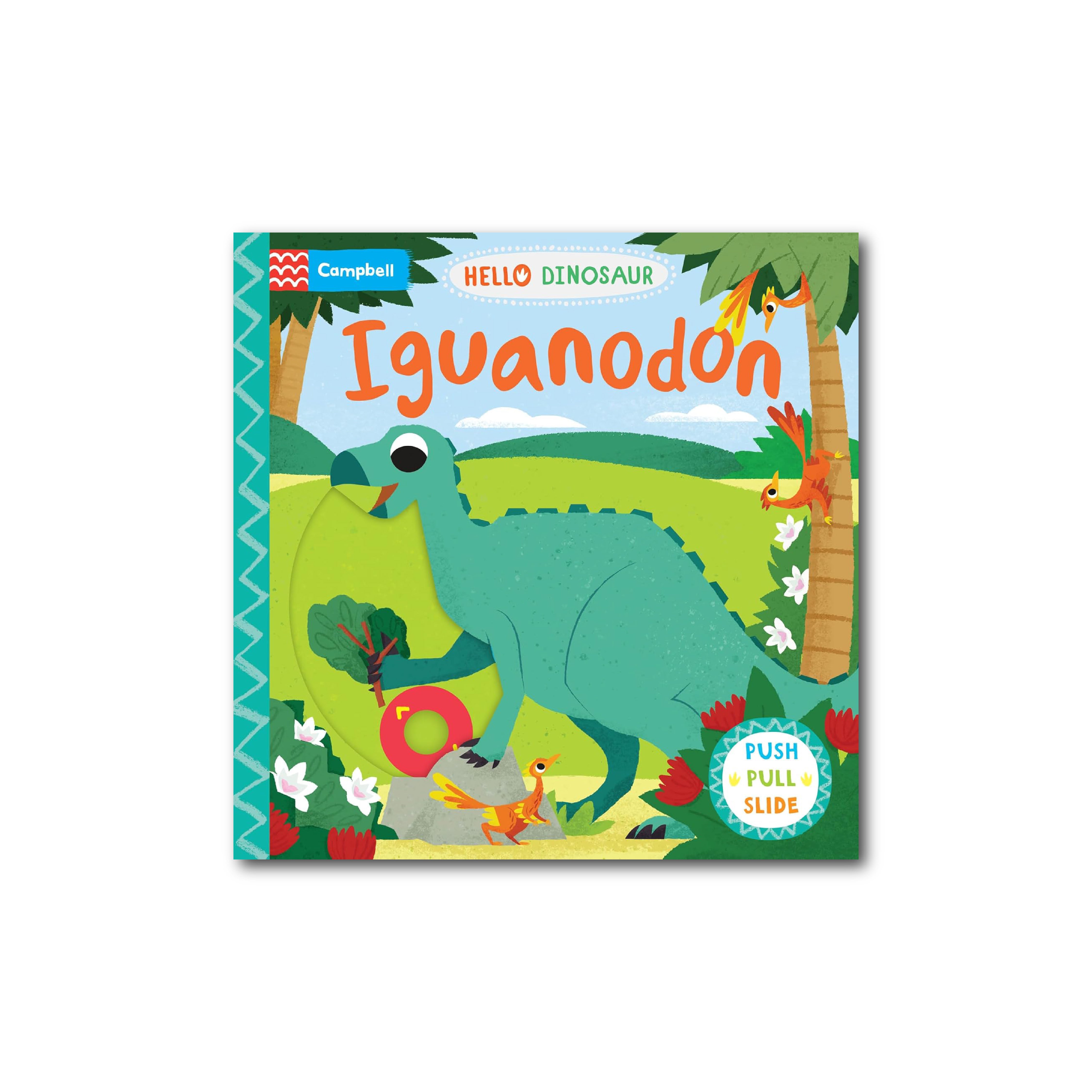 Iguanodon : A Push Pull Slide Dinosaur Book