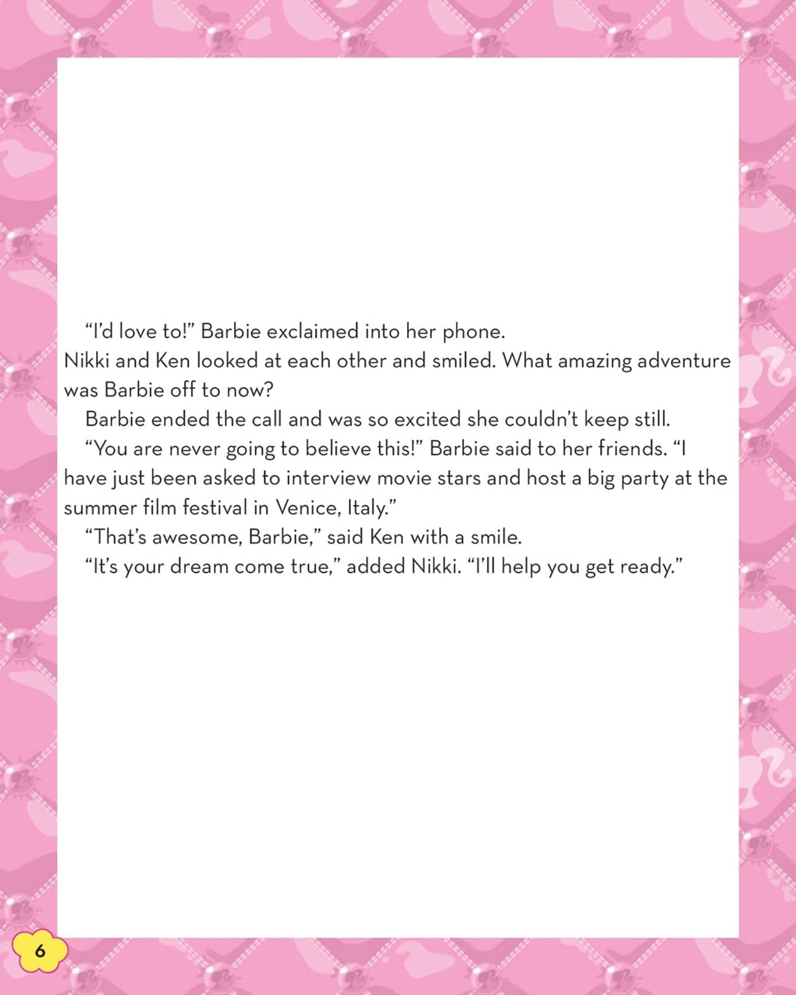 باربي يمكنني أن أكون مراسلة أفلام