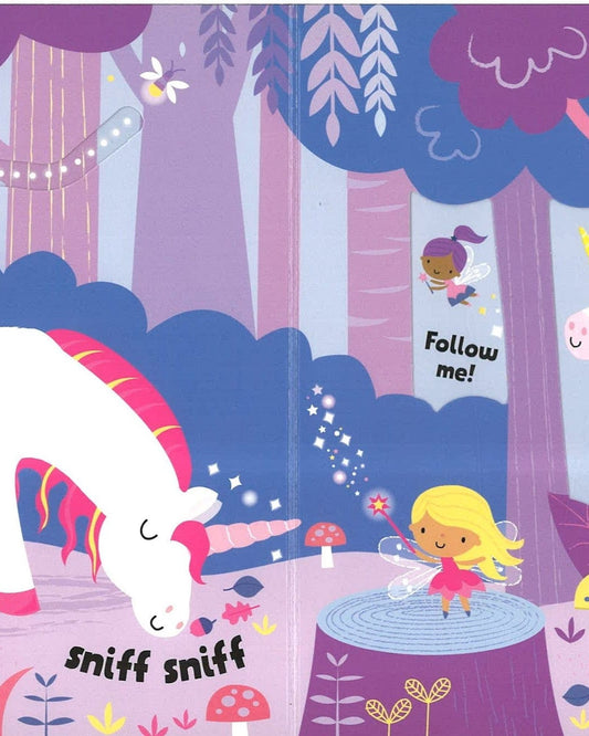 أول انزلاق ورؤية وحيد القرن للطفل