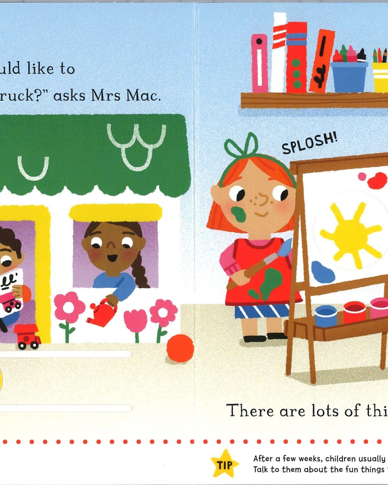 أنا أبدأ الحضانة: مساعدة الأطفال على بدء الحضانة