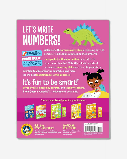 Brain Quest تعلم الكتابة: الأرقام