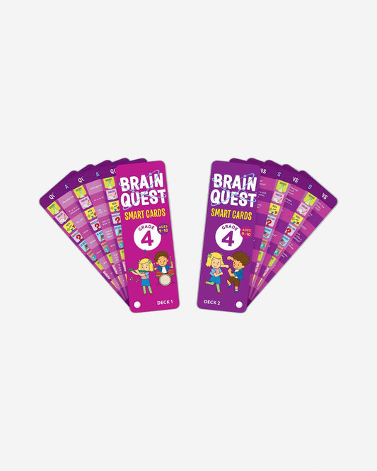 بطاقات ذكية من Brain Quest للصف الرابع - النسخة الخامسة المنقحة