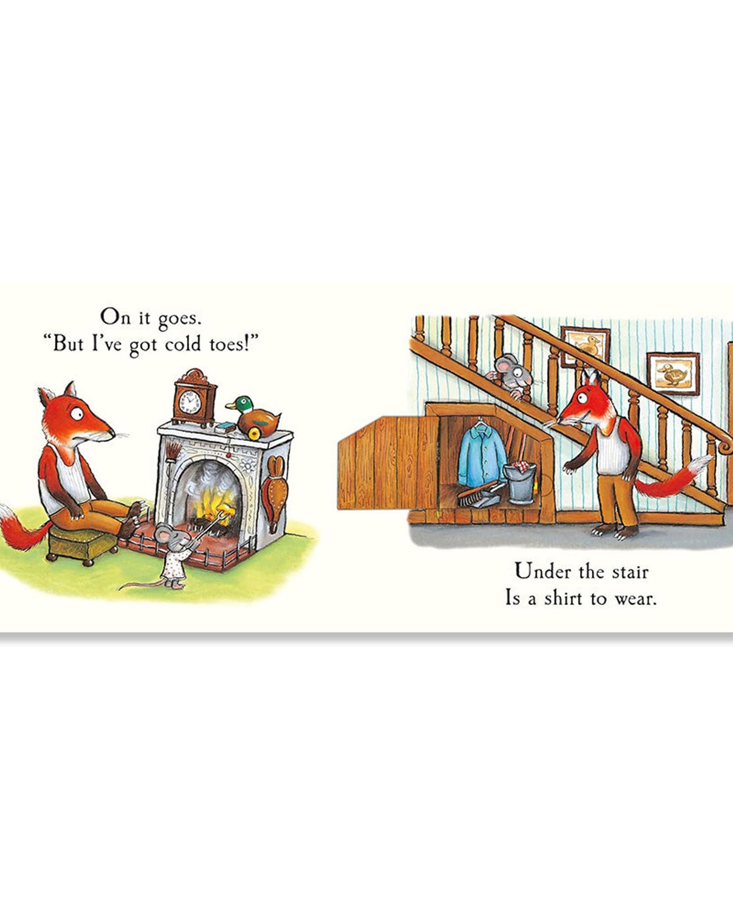 جوارب الثعلب: قصة قابلة للطي