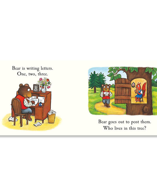 دب ساعي البريد: قصة قابلة للطي