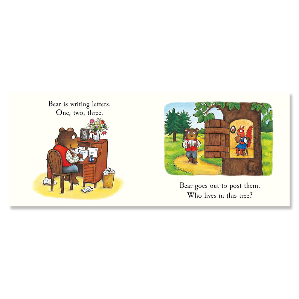 دب ساعي البريد: قصة قابلة للطي