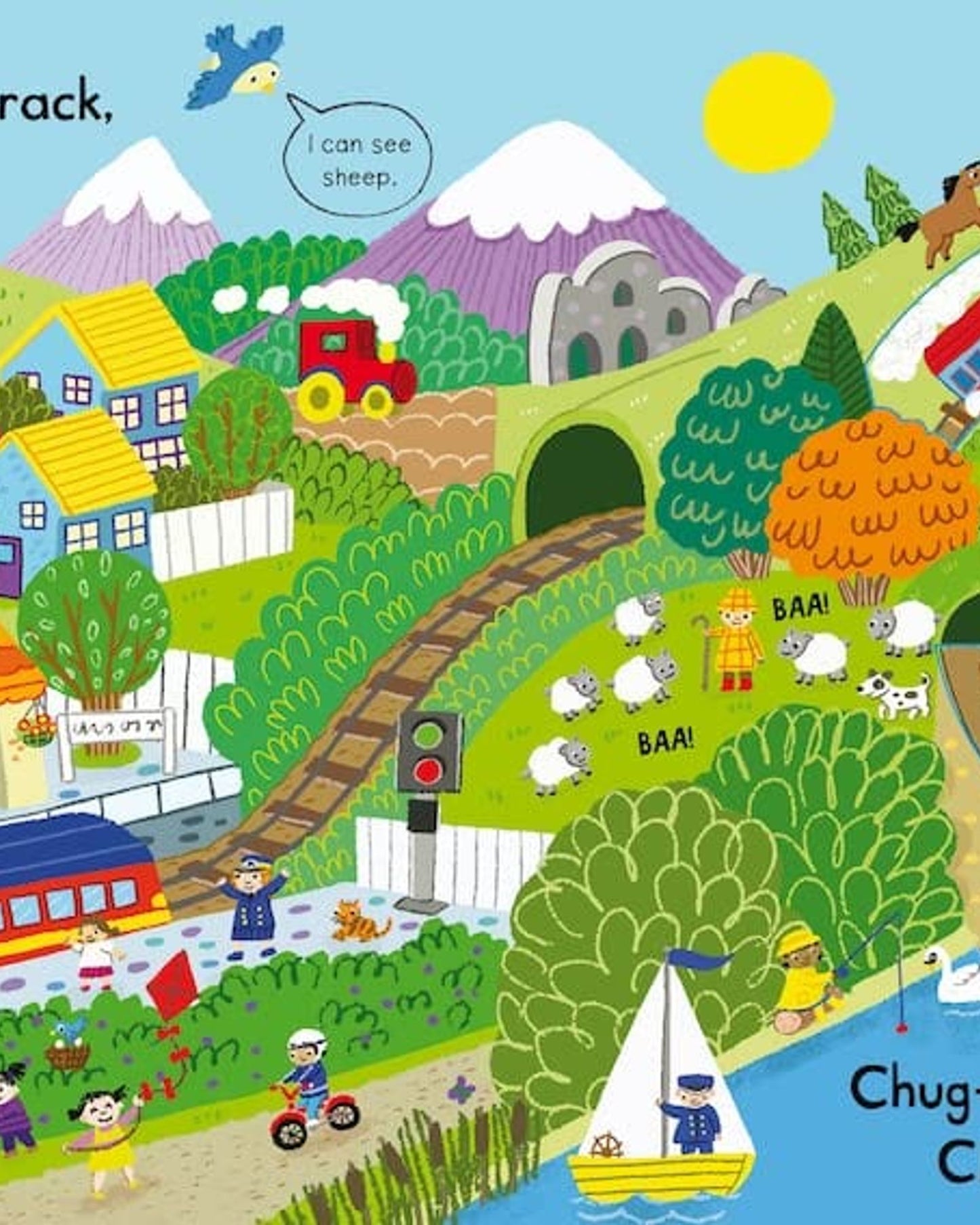 القطارات المزدحمة