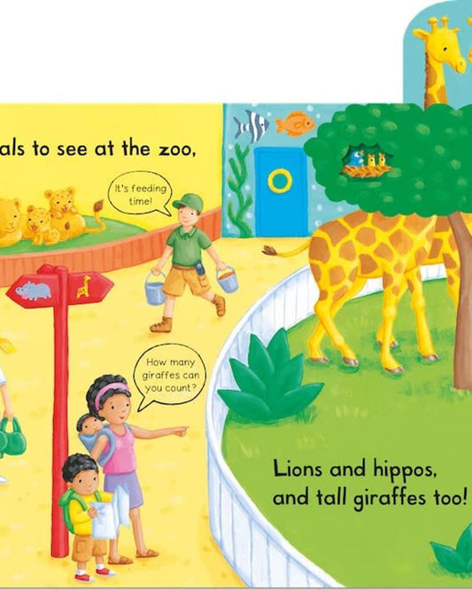 حديقة الحيوانات المزدحمة