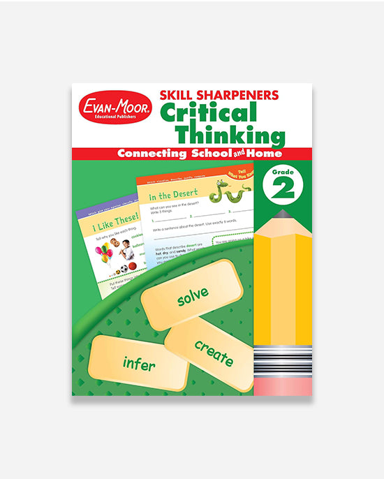 Skill Sharpeners Critical Thinking, Grade 2
