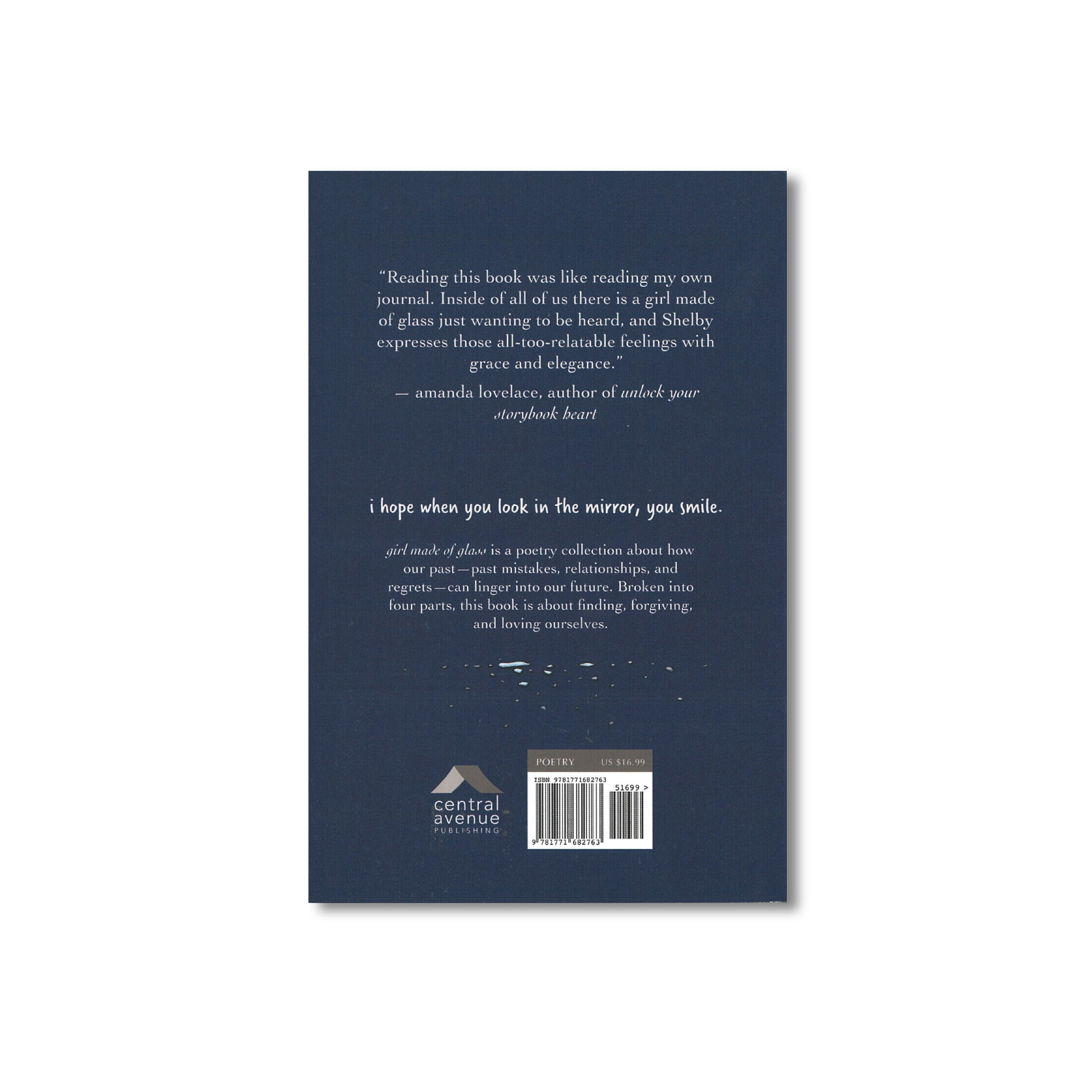 فتاة مصنوعة من الزجاج