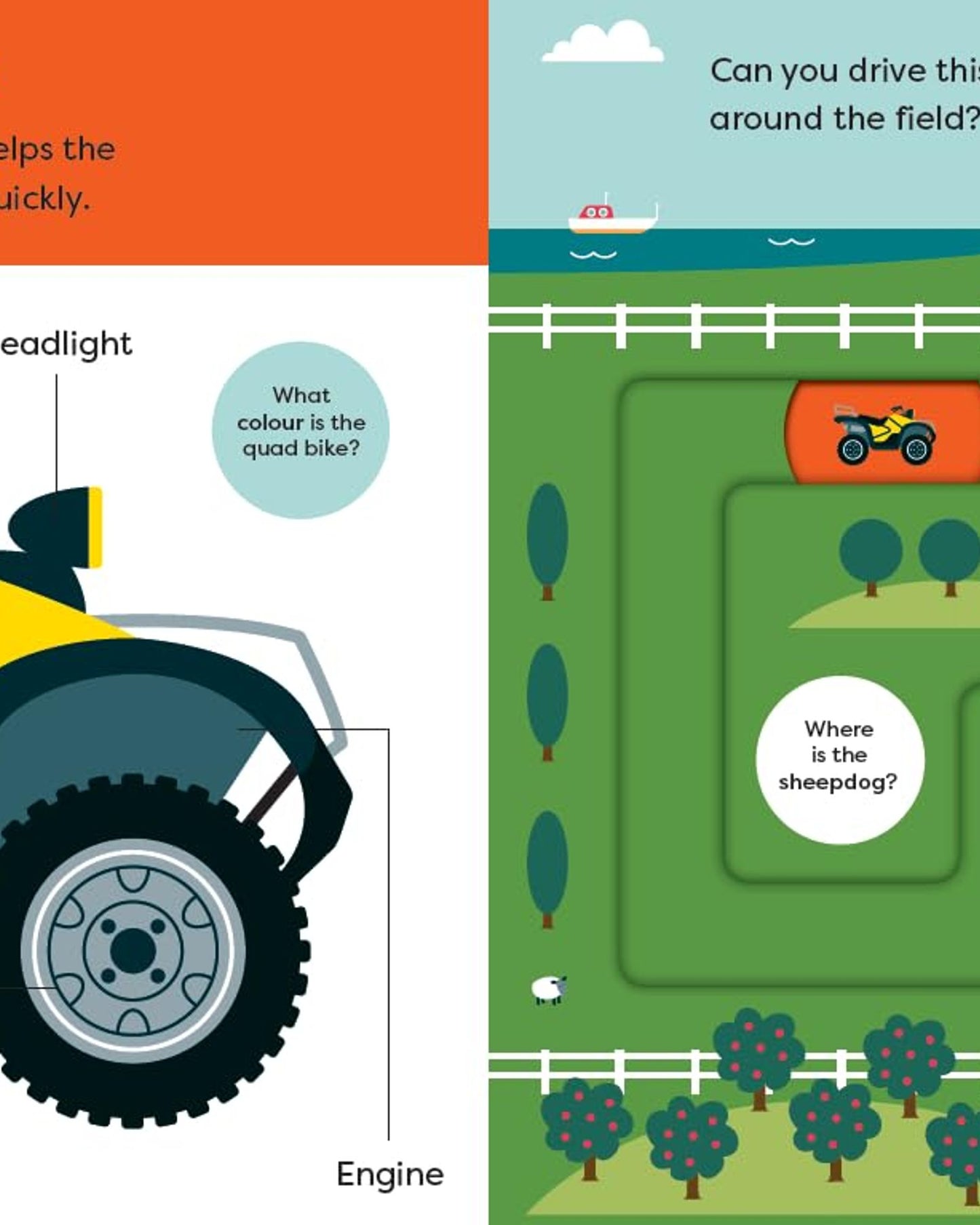 اصنع مسارات: المزرعة