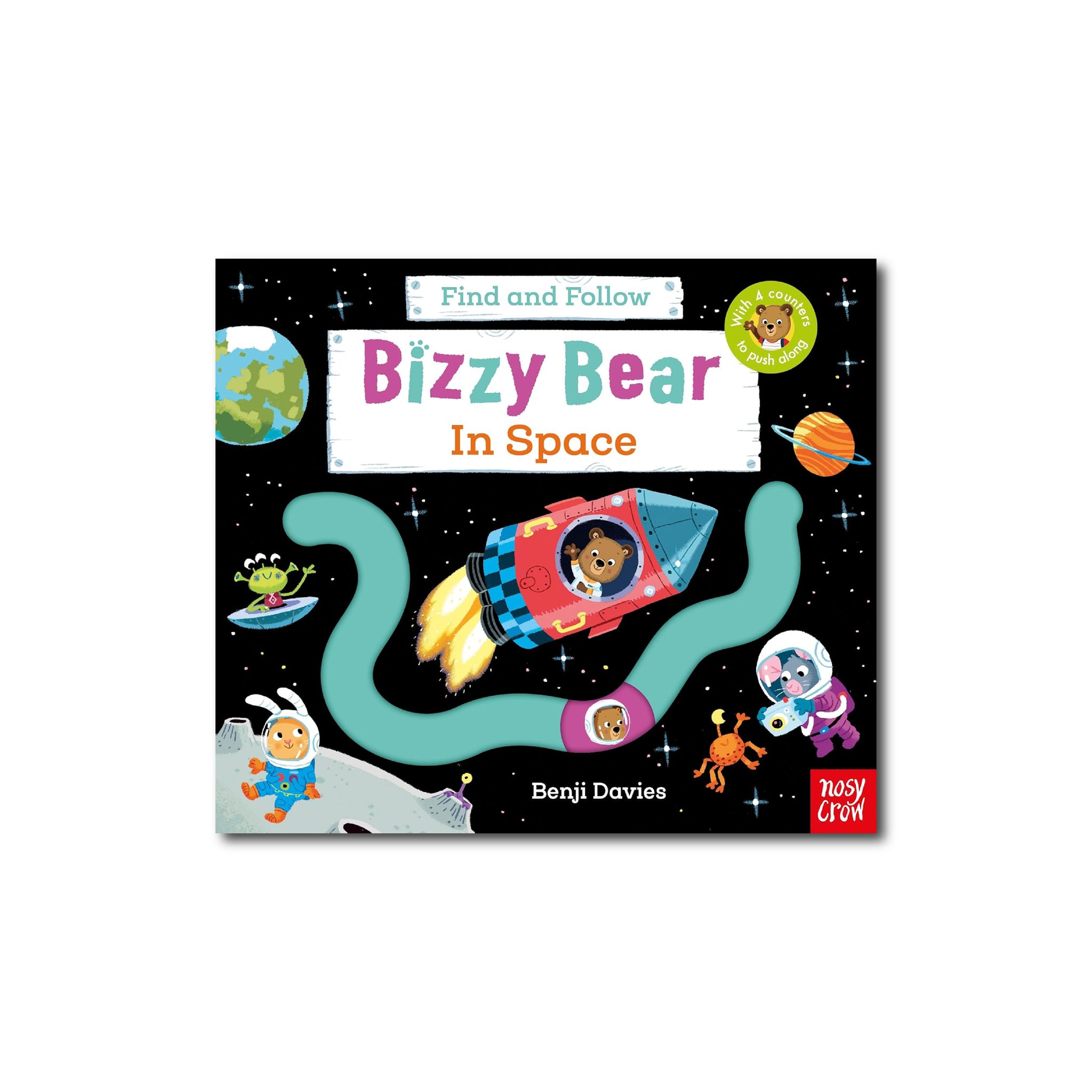 Bizzy Bear: Find and Follow In Space