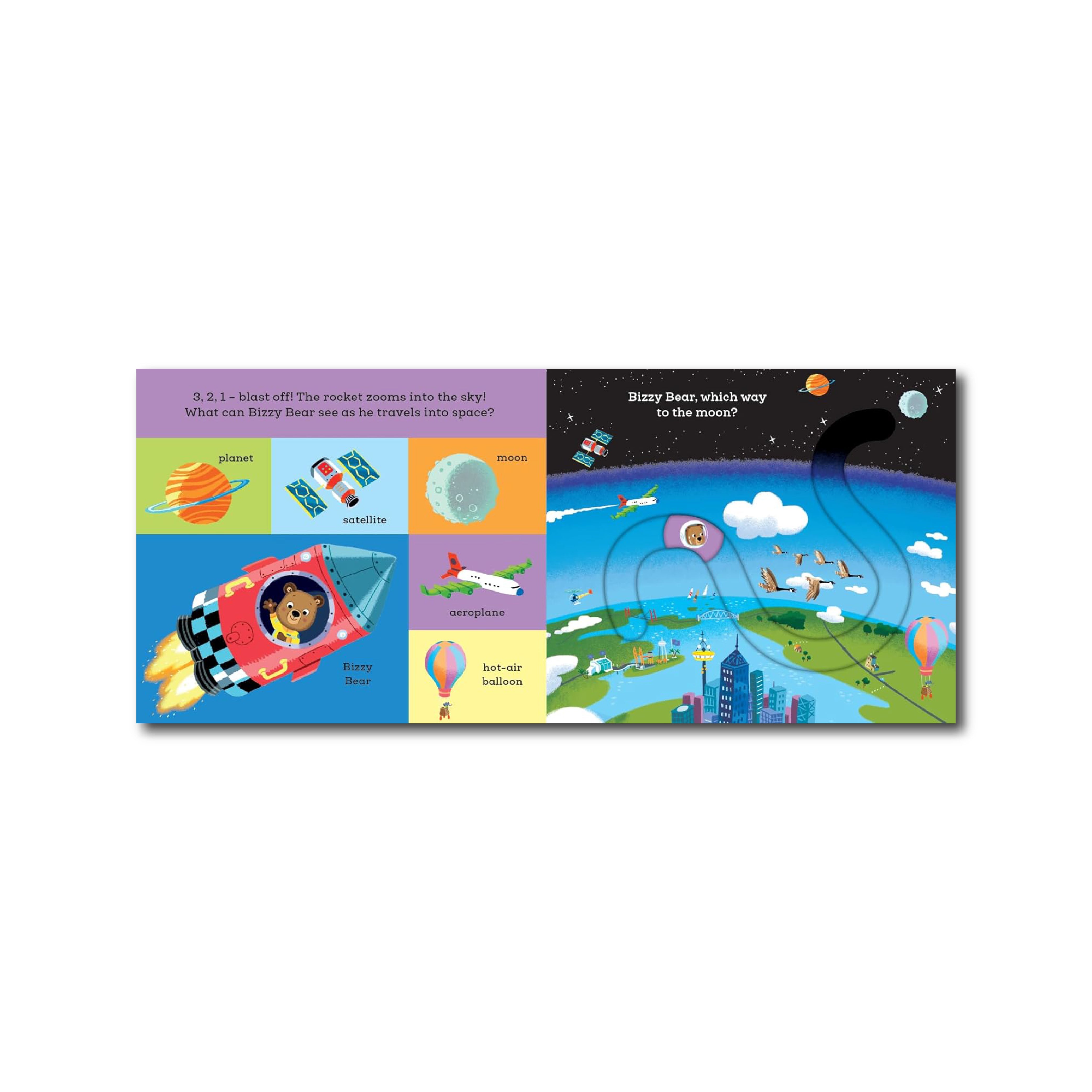 بيزي بير: ابحث واتبع في الفضاء