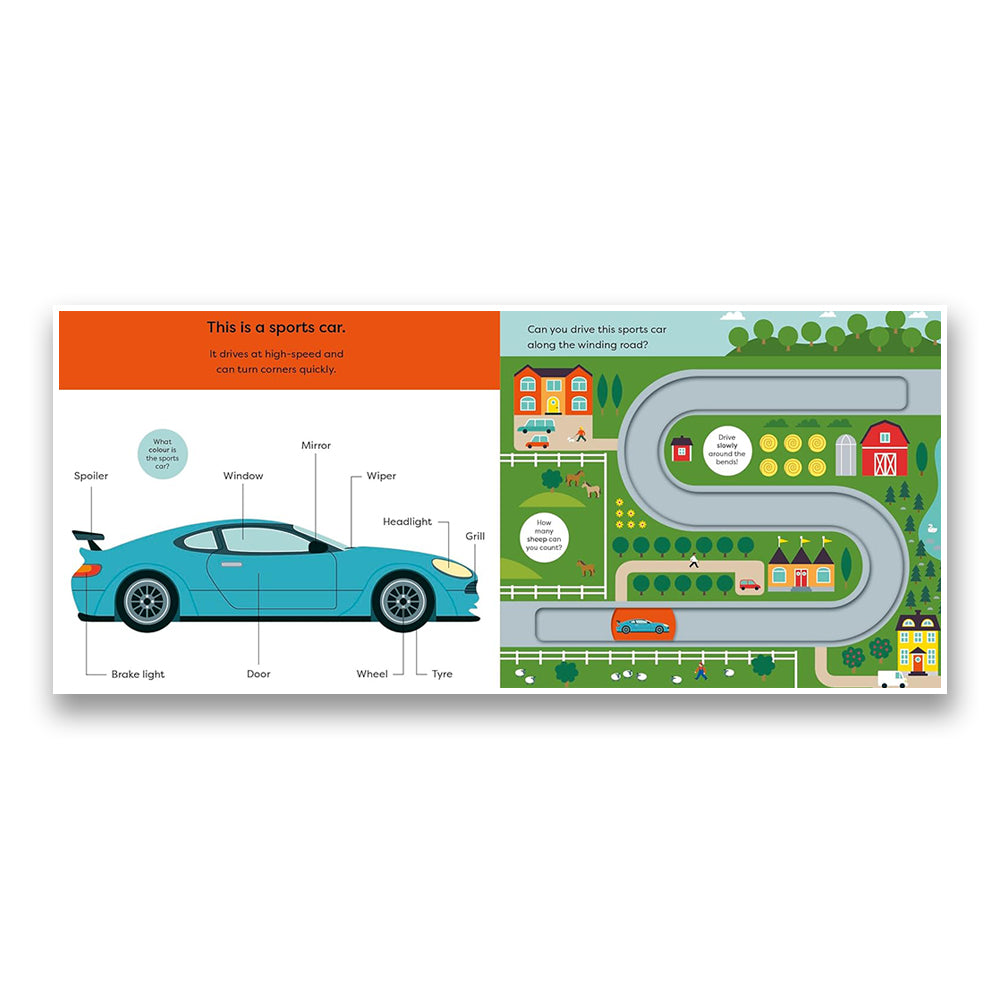 اصنع مسارات: السيارات