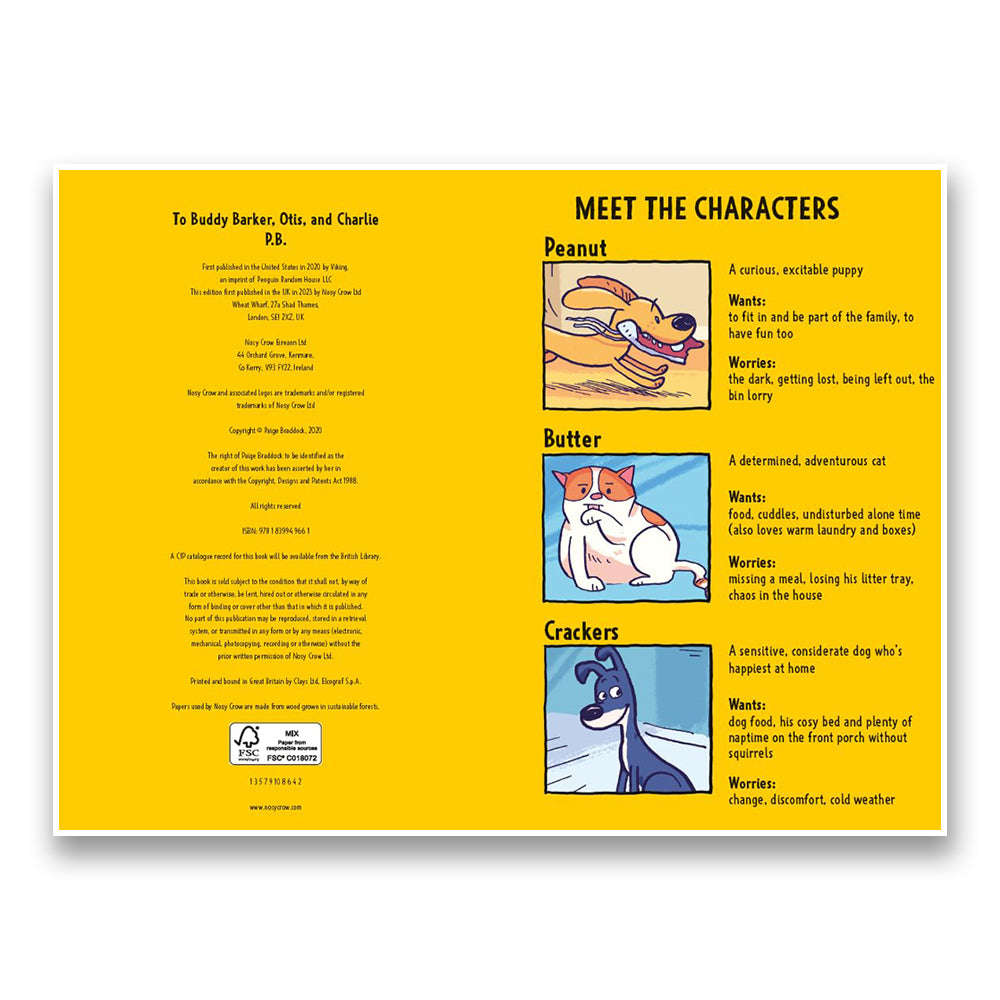 مشاكل الجراء: قصة الفول السوداني والزبدة والمقرمشات