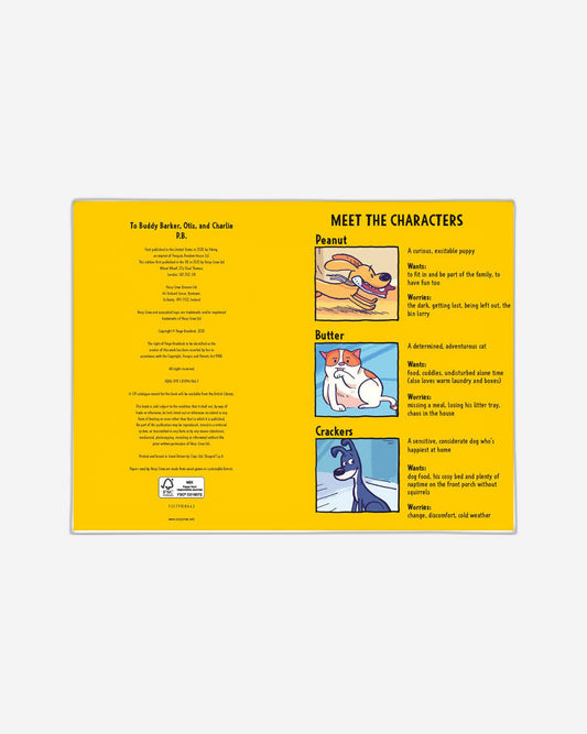 مشاكل الجراء: قصة الفول السوداني والزبدة والمقرمشات