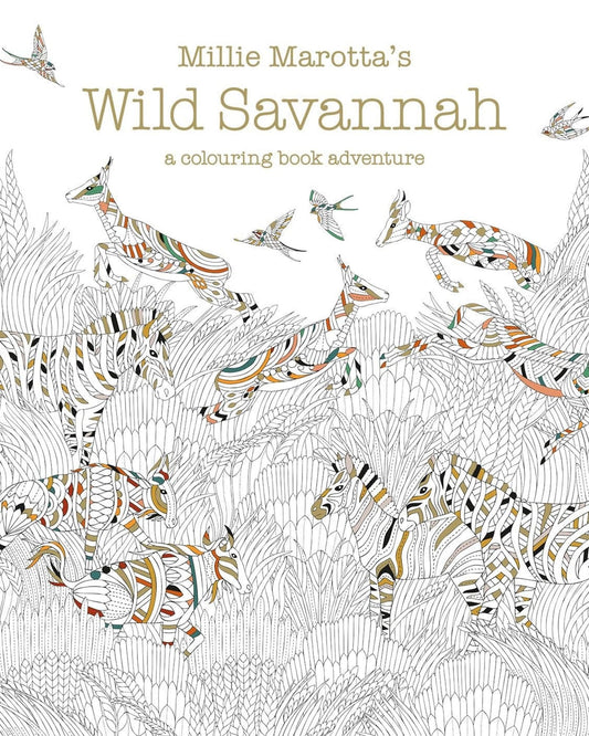 ميلي ماروتا: سافانا البرية: مغامرة كتاب التلوين: 3