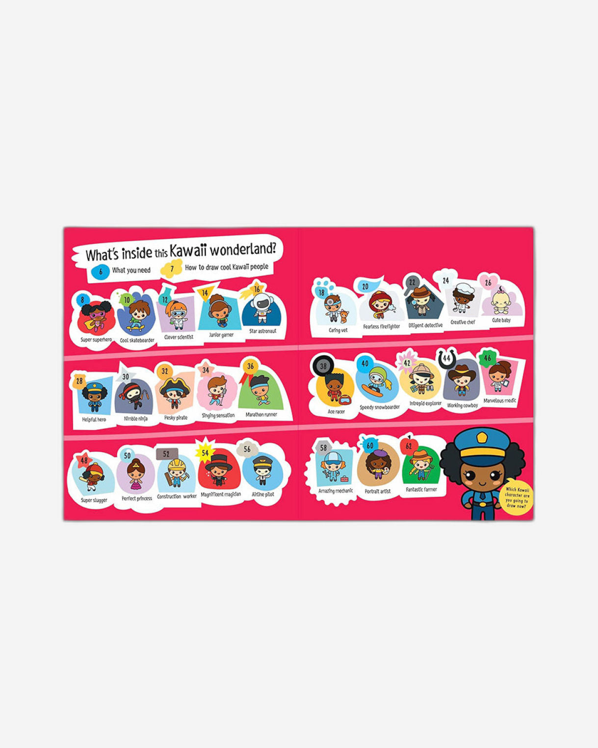 أستطيع رسم أشخاص كاواي