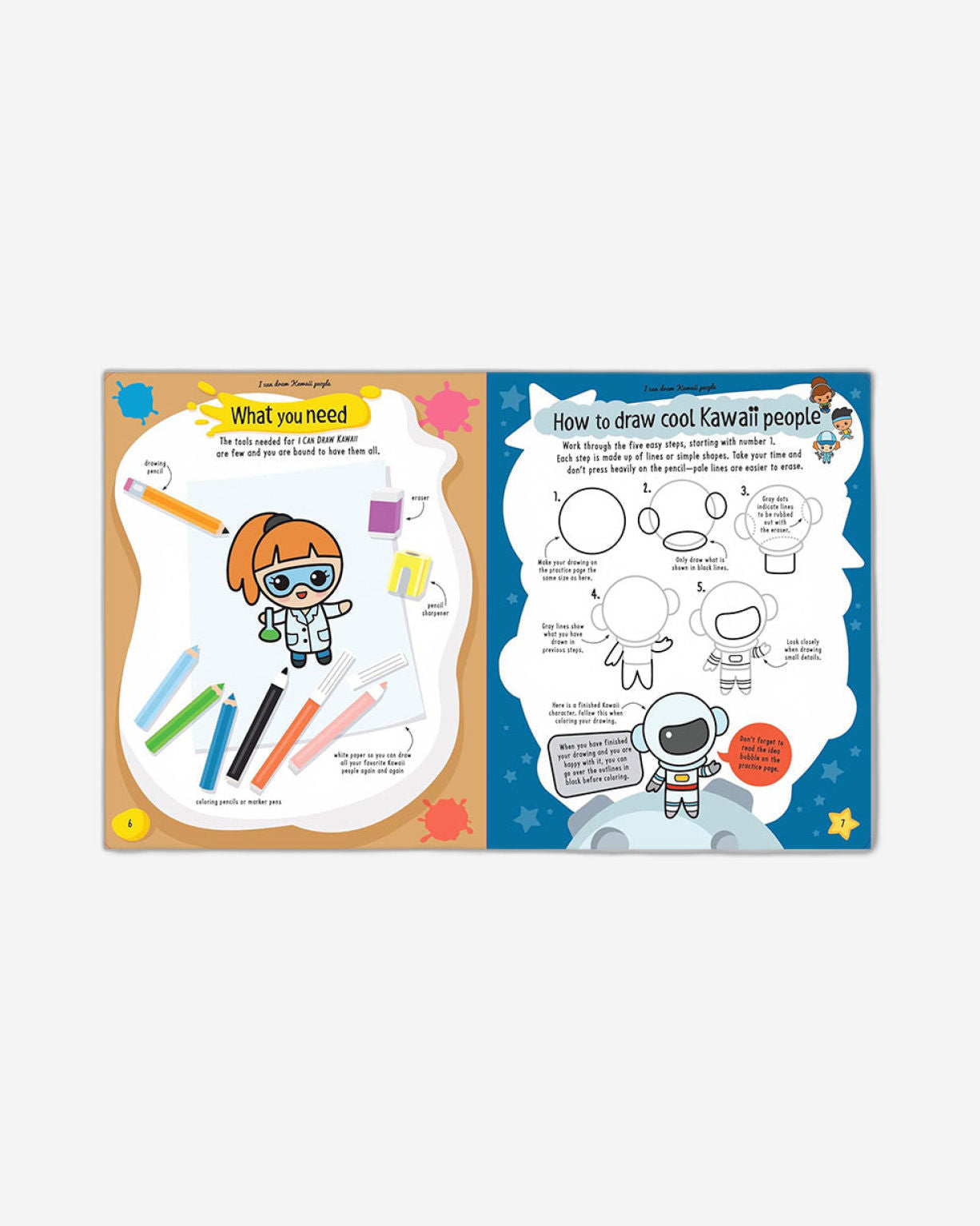 أستطيع رسم أشخاص كاواي