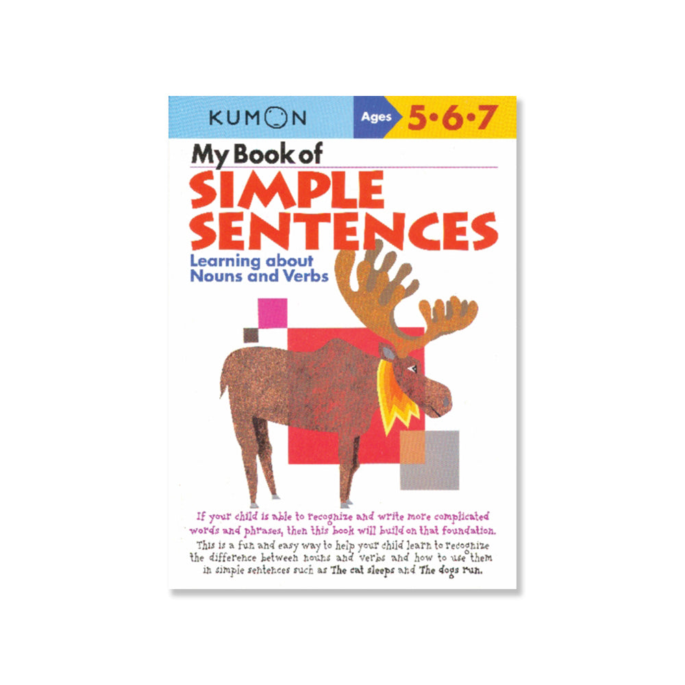 Kumon My Book of Simple Sentences