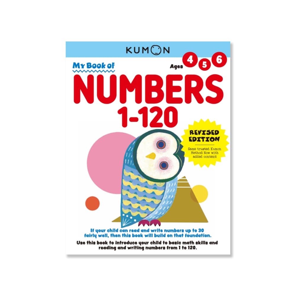 Kumon My Book of Numbers 1-120 : Revised Ed: