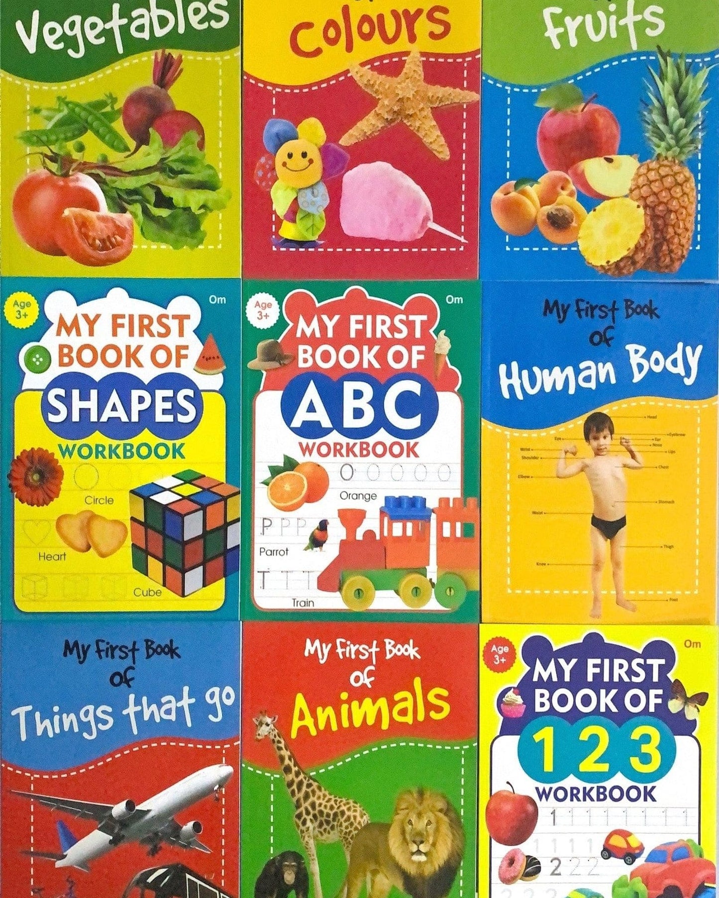 مجموعة تعلم ما قبل المدرسة: مجموعة من 10 كتب: كتب الأنشطة