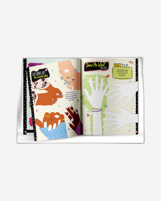 عصا وتصفيف - سحر فن الأظافر