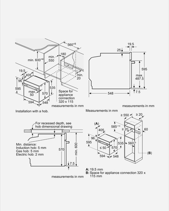 Bosch Oven Steam AutoPilot10 Steel