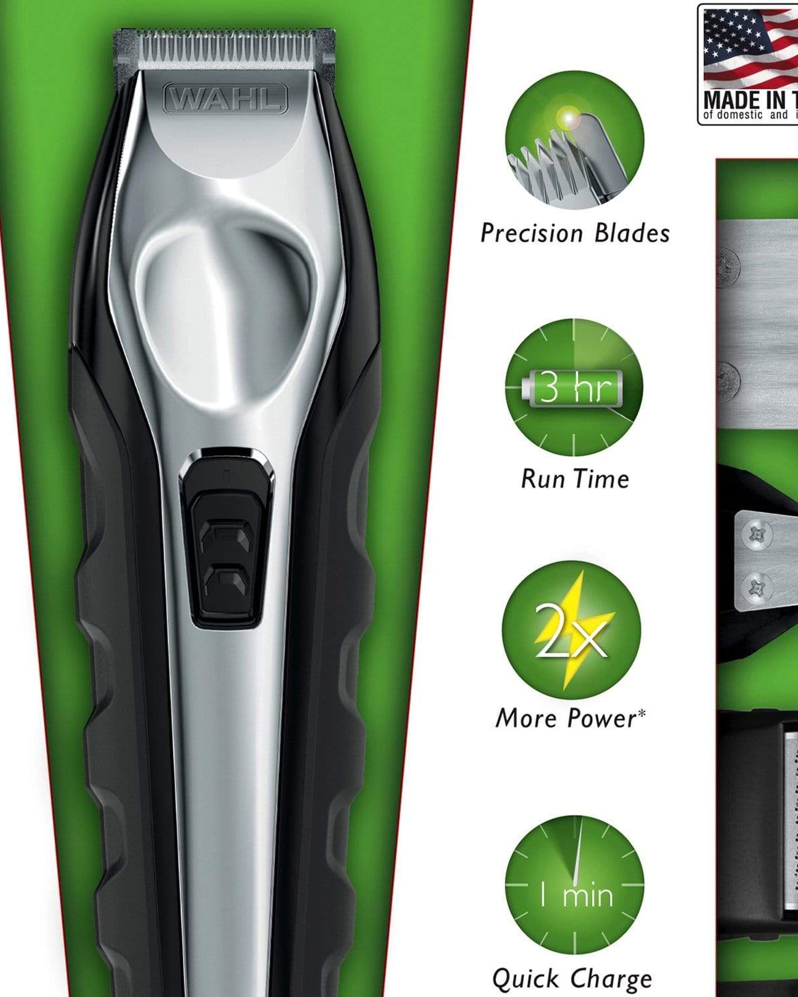 مجموعة العناية الرياضية Wahl All in One Lithium Ion Ergo