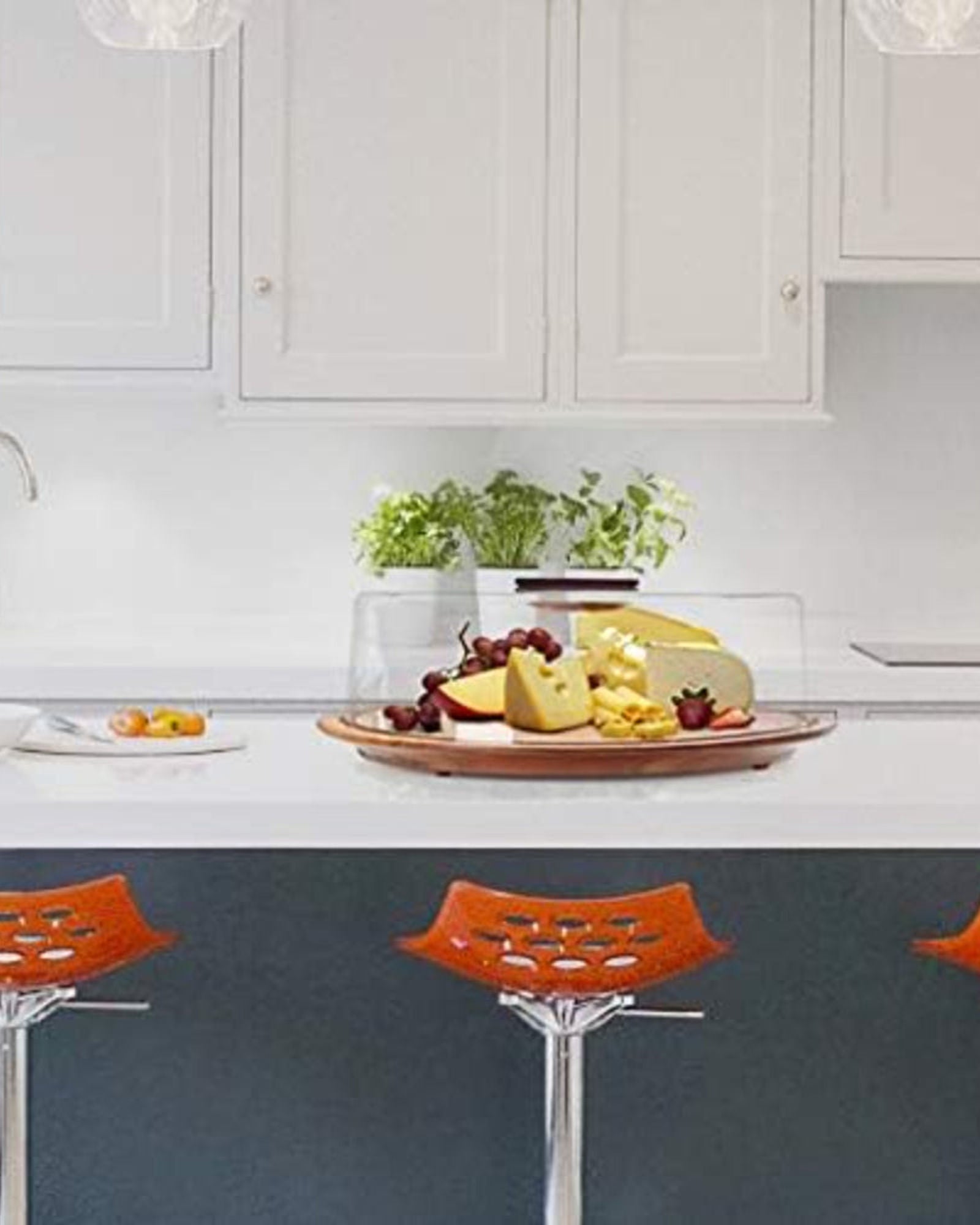 قبة بيلي تشيز مع غطاء أكريليك وحافة منحنية - ACA-913CE