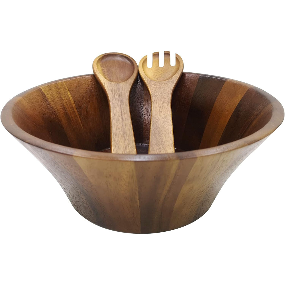 وعاء سلطة بيلي فلير كبير مع الخوادم-ACA-BHM-3-61A