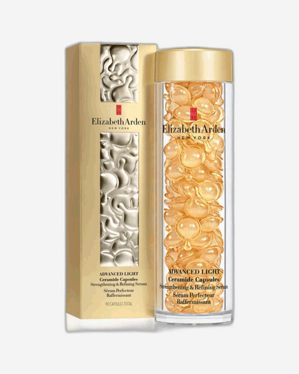 كبسولات السيراميد الخفيفة المتقدمة من إليزابيث آردن، مصل تقوية وتنقية البشرة، 90 كبسولة
