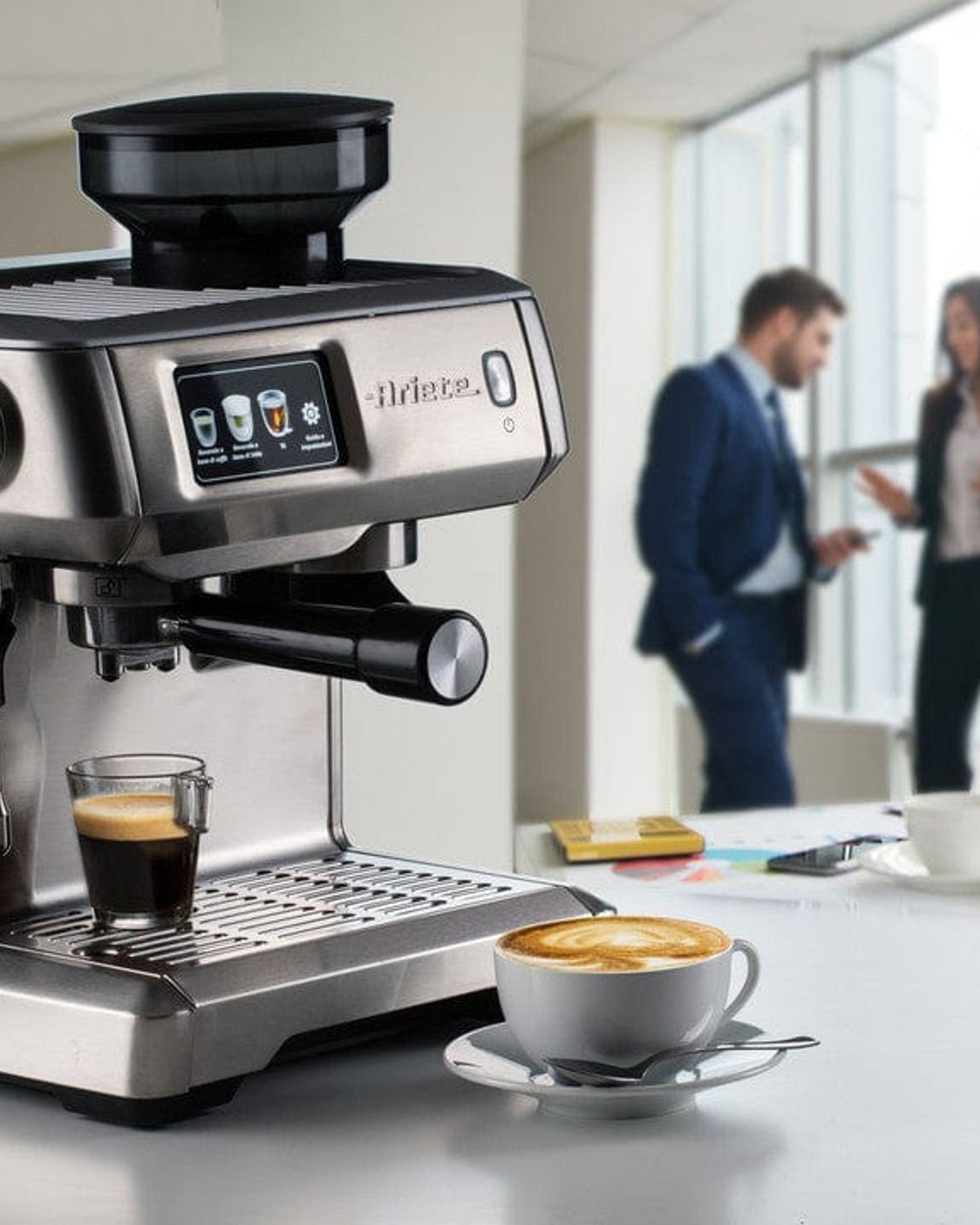 ماكينة صنع قهوة الإسبريسو بمضخة أرييتي