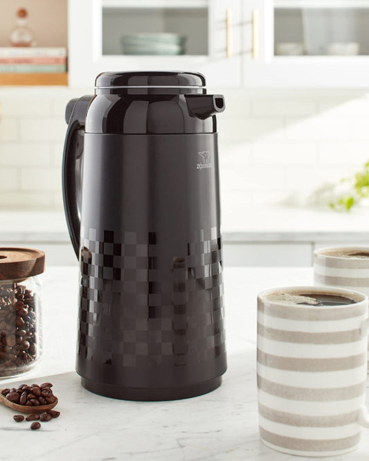 وعاء زوجيروشي اليدوي سعة 1.0 لتر إيتشيماتسو باللون الأسود