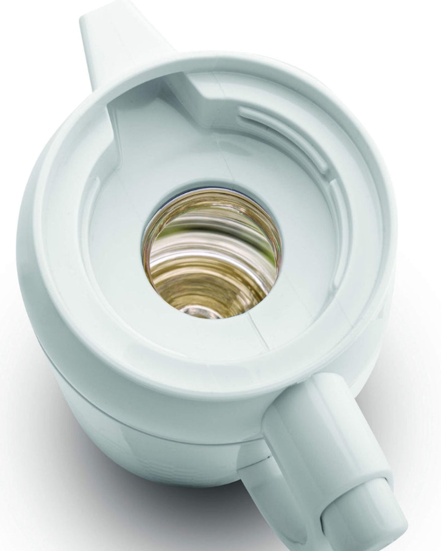 وعاء زوجيروشي اليدوي سعة 1.0 لتر، لون إيتشيماتسو باللون الأبيض