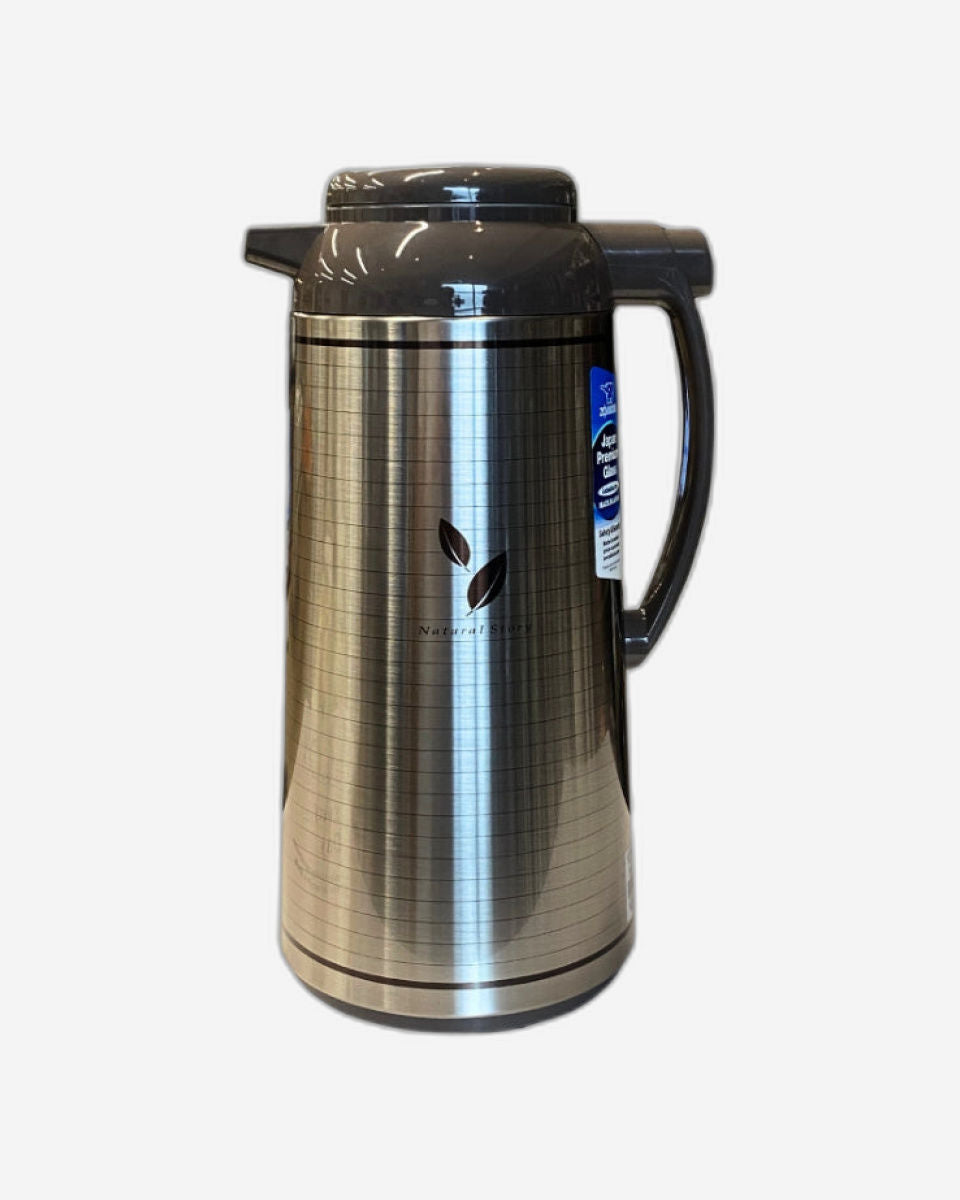 وعاء زوجيروشي هاندي بوت سعة 1.85 لتر، لون ساتان ليف