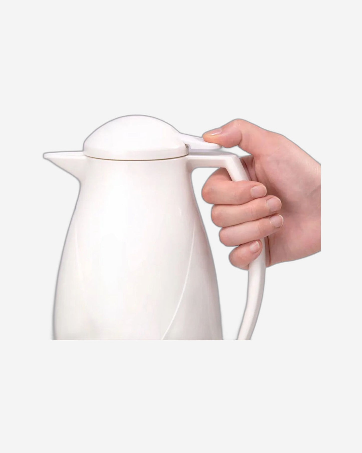 وعاء زوجيروشي هاندي بوت سعة 1 لتر، لون أبيض