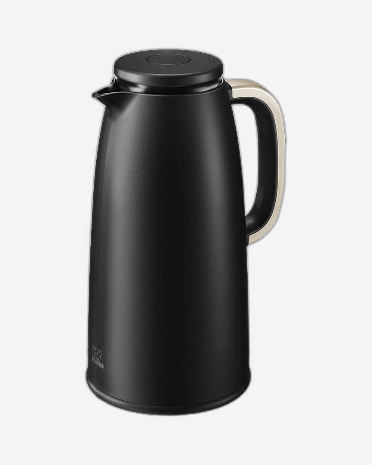 إبريق زجاجي أسود من زوجيروشي سعة 1 لتر بتفريغ الهواء