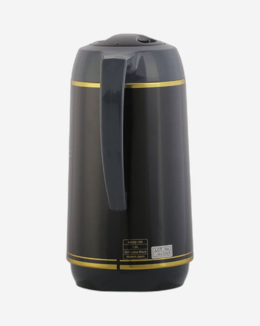 قدر زوجيروشي هاندي بوت سعة 1 لتر، لون لوتس أسود