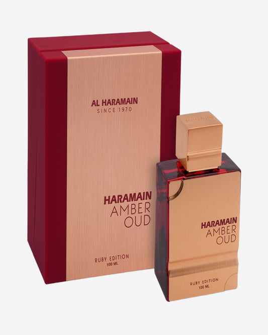 عطر الحرمين أمبر عود روبي إيديشن، او دو بارفان، 100 مل