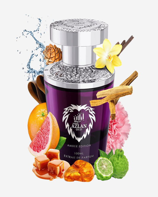 عطر الحرمين أزلان عود أمبر إيديشن، إكستريه دو بارفان، 100 مل