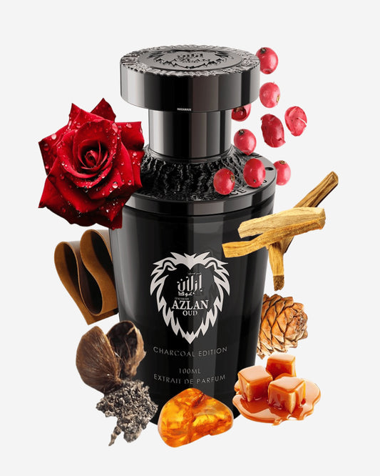 عطر الحرمين أزلان عود تشاركول إيديشن، إكستريه دو بارفان، 100 مل