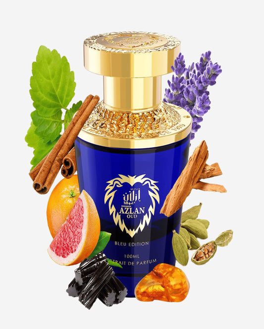 عطر الحرمين أزلان عود بلو إيديشن، إكستريه دو بارفان، 100 مل